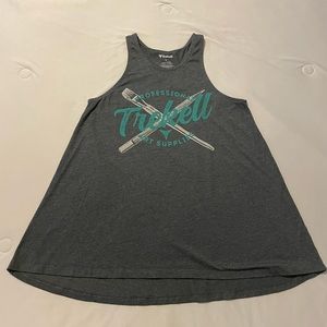 LAST CHANCE! Trekell Graphic Racerback Tank Top, Large